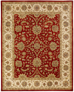 Empire Rust / Ivory Traditional Rug