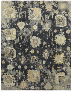 Oberoi Almost Black Transitional Rug