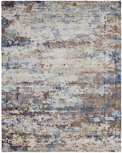 Milano Vintage Blues / Earth Transitional Rug