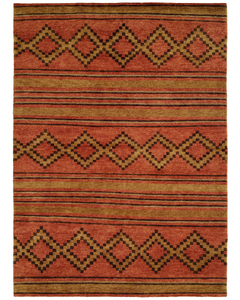Mojave Terracotta Tribal Rug